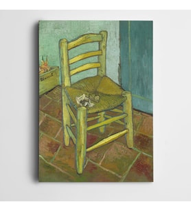 Vincent Van Gogh Chair Kanvas Tablo
