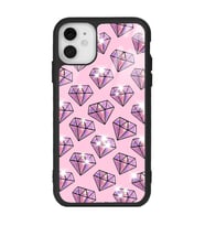 iPhone 11 Diamond Tasarımlı Glossy Telefon Kılıfı