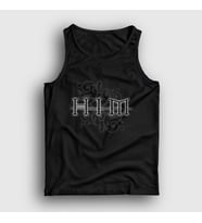 Presmono Unisex Siyah Neon Him Atlet 81063tt