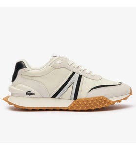 Lacoste L-Spin Deluxe Leather Mens Sneaker Hakiki Deri Erkek Günlük Spor Ayakkabı Krem