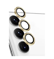 Samsung Galaxy S24 FE Raze Metal Kamera Lens - Sarı