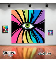 Destina Ahşap Mandala Boyama Seti- Ahşap Boyama- Model 219-23cm*23cm