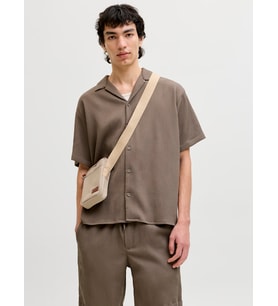 JACK JONES Erkek Rahat Kesim Kot Pantolon 12289086 (Kahverengi)