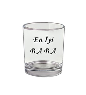 Babalara Özel Viski Bardağı - Baba Bardak (Standart)