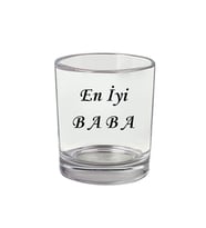 Babalara Özel Viski Bardağı - Baba Bardak (Standart)