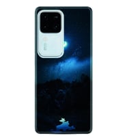 Vivo V30 Kılıf Silikon Desen Özel Seri Gece 1633
