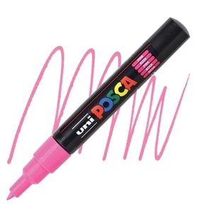 Uni Posca PC-1M 0.7 mm Pembe