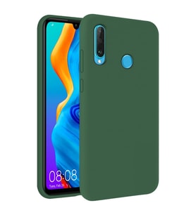 Huawei P30 Lite İnce Mat Silikon Kılıf Haki