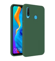 Huawei P30 Lite İnce Mat Silikon Kılıf Haki