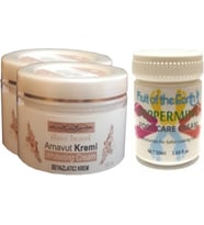 Hintohu Three Brand 100ML Arnavut Aklık 2AD+FOOT Carecream 50ML Ayak Bakım Naneferahlığ