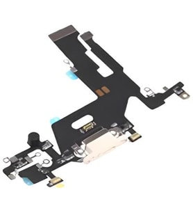 iPhone 11 Şarj Soketi Kulaklık Soketi Full BEYAZ