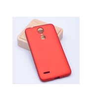 LG K9 Uyumlu Kılıf Zore Premier Silikon Kapak (Kırmızı)