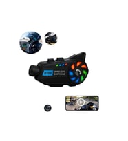 1080P Kayıt Özellikli Bluetooth Kask Kamerası Akıllı Kontrol Destekli