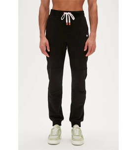 Less Plain SweatPants Siyah Erkek Eşofman Altı