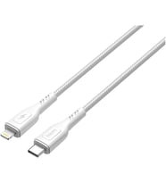 KNIT 30W Hızlı Şarj Destekli, Type-C to Lightning Şarj ve Data Aktarım Kablosu, 1 metre, Beyaz