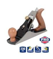 WORKPRO WP252001 230MM Ahşap Saplı Profesyonel Marangoz Ahşap Rendesi