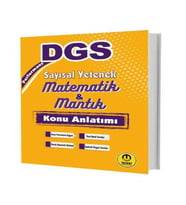 Tasarı Yayınları DGS Performans Sayısal Yetenek Matematik Mantık Konu Anlatımı