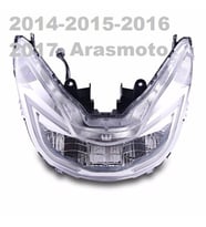 Honda Pcx 125 Pcx 150 Ön Far Komple 2014-2017 OEM A Kalite - ARASMOTO (Siyah)