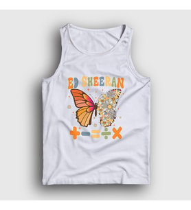 Presmono Unisex Beyaz Mathematics Müzik Ed Sheeran Atlet 486183tt