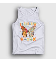 Presmono Unisex Beyaz Mathematics Müzik Ed Sheeran Atlet 486183tt