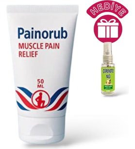Painorub Vücut Ağrı Yönetimi Için Hızlı ve Etkili Bakım 50 ml + Çörek Otu Yağı 30 ml Hediye