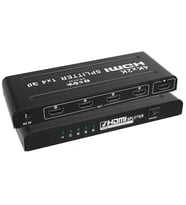 S-Link SW-KC34 4 Port 4Kx2K HDMI Görüntü Çoğaltıcı Splitter Full HD 3D Destekli