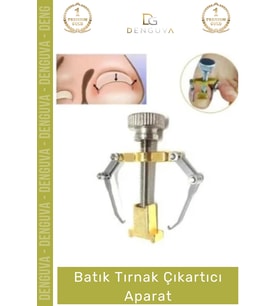 #TırnakAparatı Nordmende Paslanmaz Çelik Profesyonel Ayak Bakım Pedikür Batık Tırnak Çıkarma Aparatı
