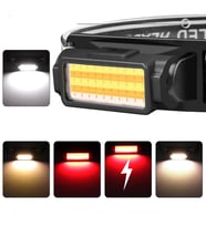 Northcity 50 COB LED Kafa Lambası Wt-650 300 Lümen Şarj Edilebilir Kafa Lambası