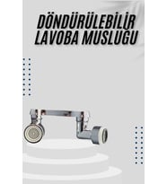 Northcity Dönebilen Musluk Başlığı - Akrobat Mutfak ve Banyo İçin Oynar Başlıklı Hijyenik Çözüm