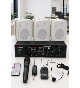 Lastvoice Soft Plus Paket-2 Hoparlör ve Anfi Mağaza Ses Sistemi