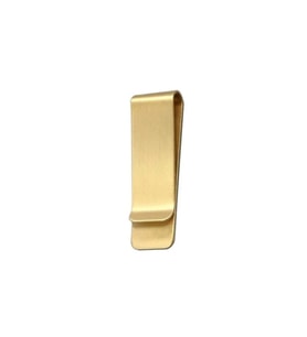 SPELT Metal Kağıt Para Tokası Kart Tutucu Klips Cüzdan Ataş Altın 5cm x 1,5cm