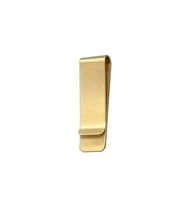 SPELT Metal Kağıt Para Tokası Kart Tutucu Klips Cüzdan Ataş Altın 5cm x 1,5cm