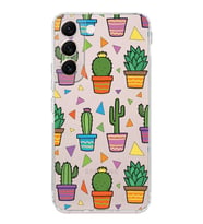 PrintiFy Samsung Galaxy S22 ile Uyumlu Water Color 4  Kamera Korumalı Şeffaf  Kılıf