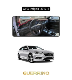 OPEL Insignia (2017 + )TORPİDO KORUMA HALISI SİYAH KENAR