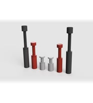 Evrensel Ayarlanabilir Ekran Kartı Tutucu Seti - 3 Farklı Boyut GPU Sarkma Önleyici Destek Aparatı (26mm - 120mm)