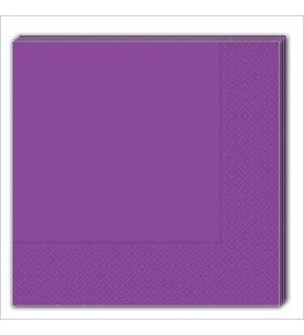 Peçete, Mor - 33 x 33 cm - 16 Adet (STD)