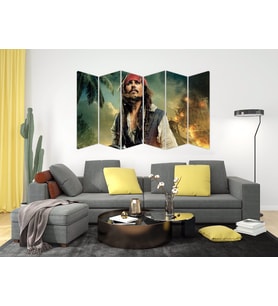 JACK SPARROW KARAYİP KORSANLARIMDF TABLO-3425 MODEL-B