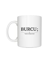 Kişiye Özel İsim ve Anlamı Yazılı Beyaz Kupa