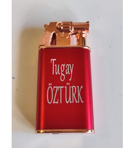 Çakmak Kişiye Özel İsim Yazılı ve Mdf Tasarım Kutulu No:204