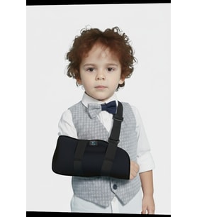 Ortopedik Boyunluk Cocuk Kol Askisi Ayarlanabilir Olcu Konforlu Anotomik Tasarim No 1 5-10 Yas No 2 10-15 Yas Pl Plmdhav