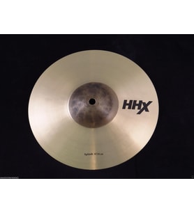 Sabian 11005XN HHX Splash 10 İnç Davul Zili (Profesyonel)  Karanlık Karakter, Hızlı Tepki ve Modern Tonlar