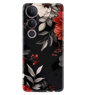 Vivo V50 Lite Kılıf Boutique Baskılı Resimli Non Flowers Pcode -001
