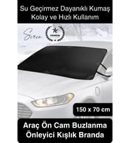#Branda Araç Ön Cam Buzlanma Önleyici Kışlık Branda Don Koruyucu Cam Örtüsü Katlanabilir Su Geçirmez