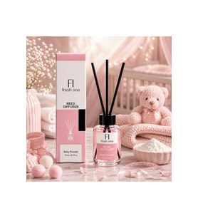 Baby Powder Çubuklu Oda Kokusu 110 ml Reed Diffuser Kalıcı Ferah Ev Kokusu