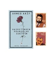 Hasretinden Prangalar Eskittim - Ahmed Arif - Şiir Seti - (2 NOT DEFTERLİ) (Renksiz)