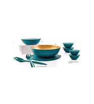 Tupperware Berrak Yeşil-gold Saklama Kabı 7 Li Set