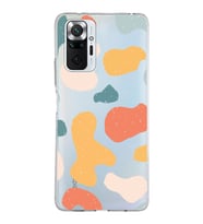 Xiaomi Redmi Note 10 Pro Uyumlu Kapak Grunge Tasarımlı Şeffaf Silikon Kılıf