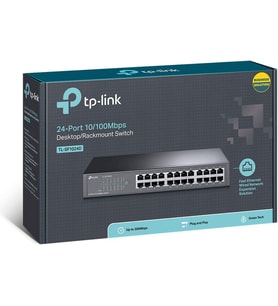 Tp-Link Tl-Sf1024D, 24-Portlu 10/100Mbps Desktop/Rackmount Switch (Çok Renkli)