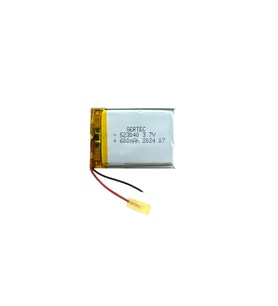 523040 3.7V 600 Mah Li-Polymer Pil (Devreli/1.5A)
