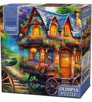 Olimpia Puzzle Strange House 1000 Parça